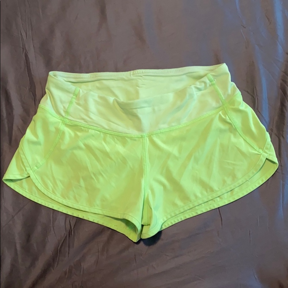 Lululemon Speed Shorts